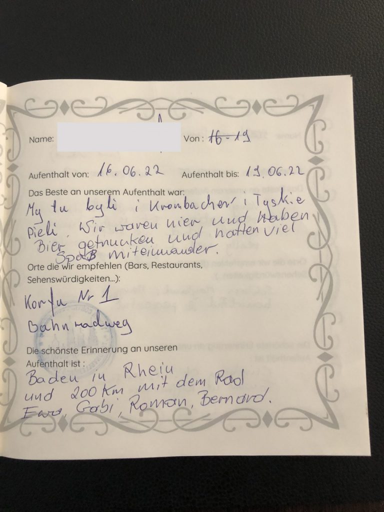 gästebuch ferienhaus anelito kleve